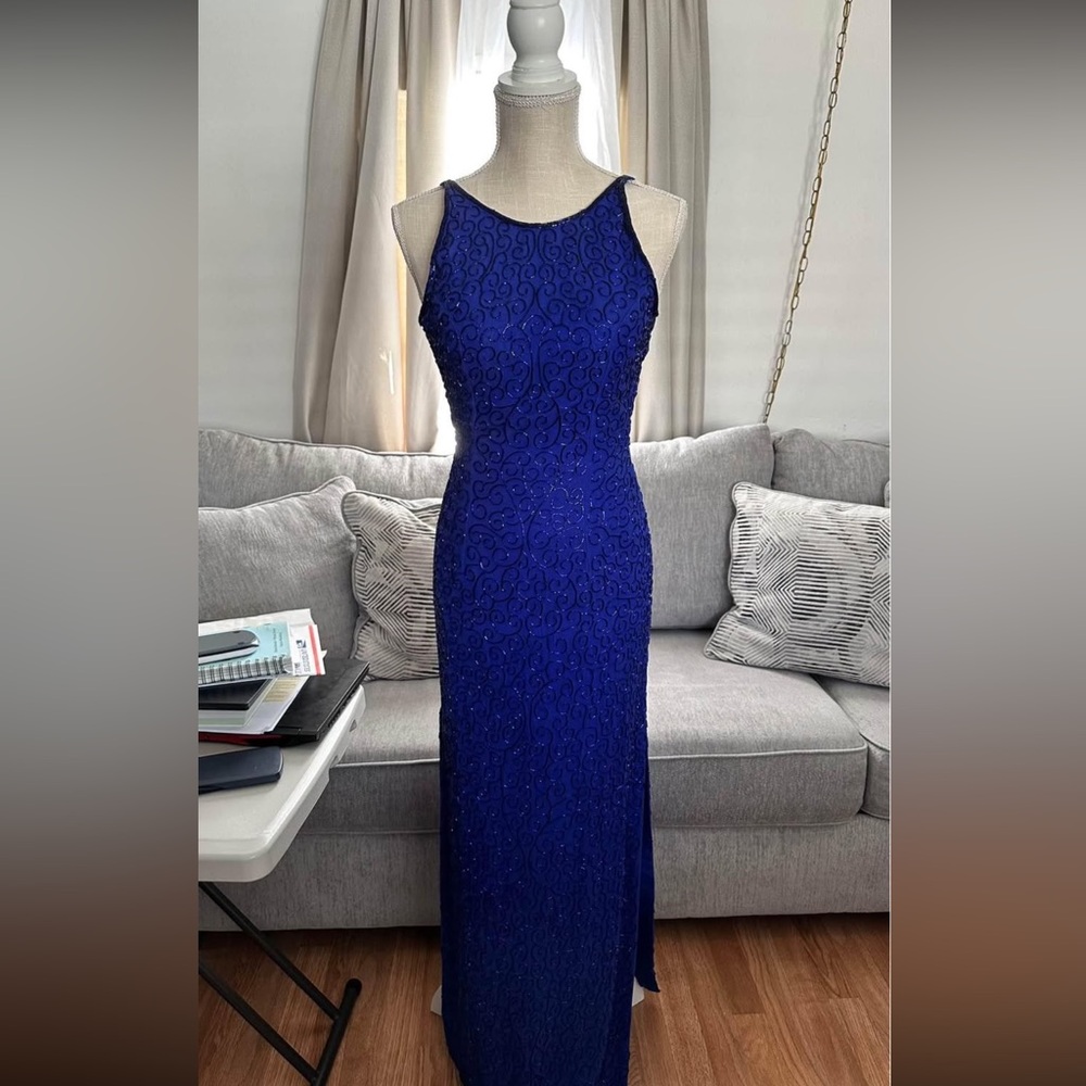 Andretta Donatello Blue Dress - Picture 4 of 9